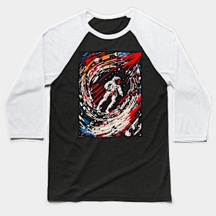 Shattered Space Voyage Baseball T-Shirt